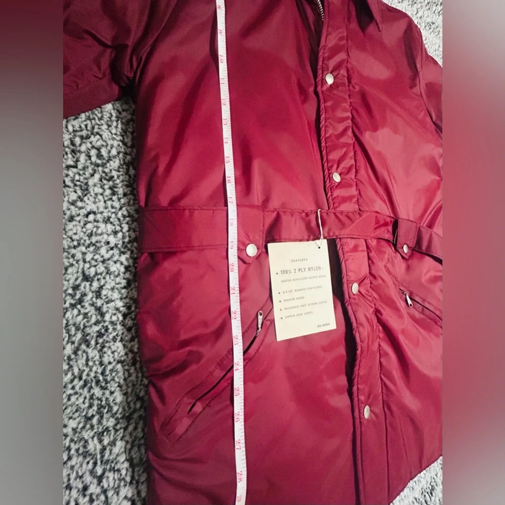 Rare Sportsmaster Red Jacket from 1960s (reworked beautifully) Vintage - Picture 16 of 16